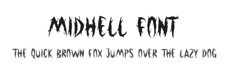 Midhell Font by noahtype — Blackletter Font