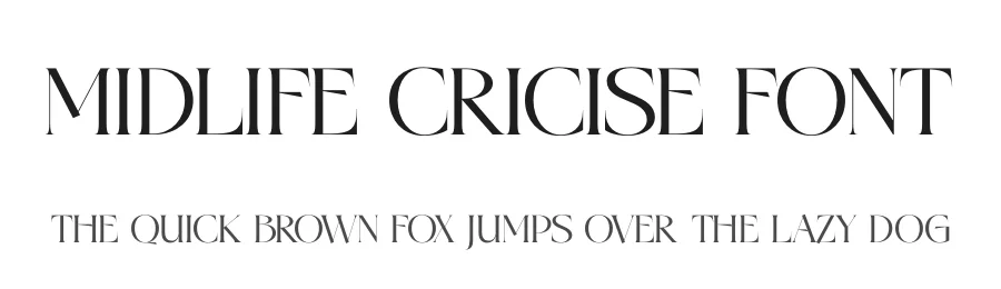 Midlife Cricise Font by timelesstype.co — Serif Font