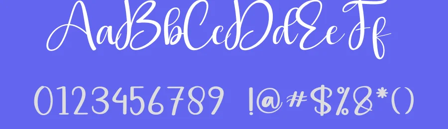 Midnight Calligraphy Script Font by andikastudio — Display Font — thumbnail 3