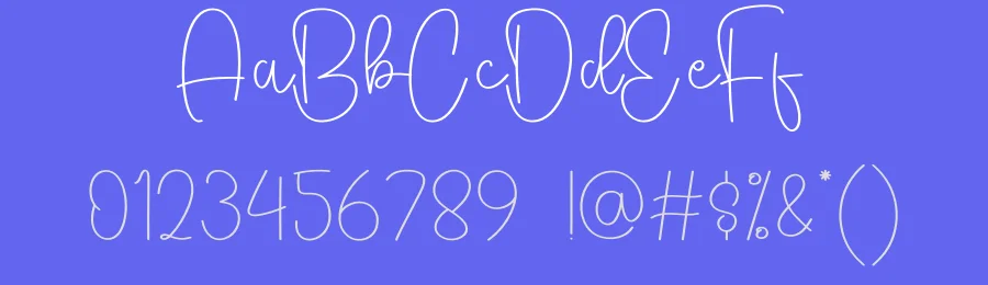 Midnight – Clean Handwritten Font by creativeletter — Script Handwritten Font — thumbnail 3