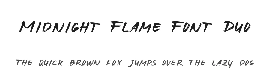Midnight Flame Font Duo by Rochart — Blackletter Font