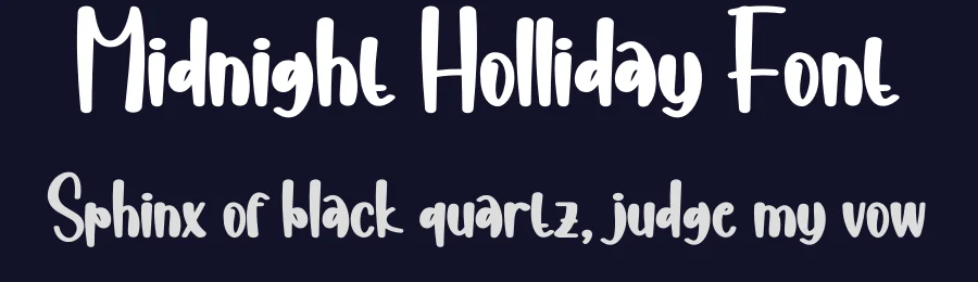 Midnight Holliday Font by creativeletter — Script Handwritten Font — thumbnail 2