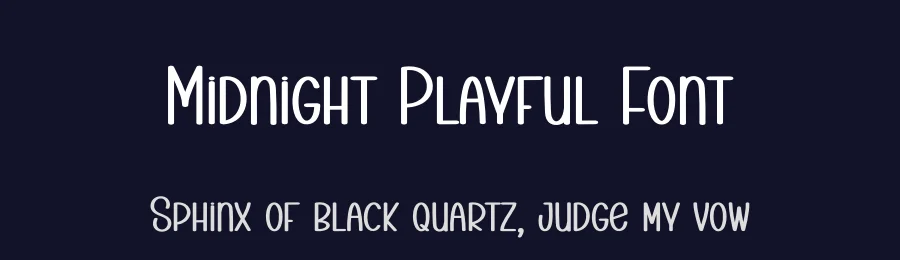 Midnight Playful Font by creativeletter — Script Handwritten Font — thumbnail 2