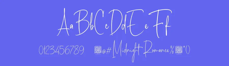 Midnight Romance Font by Rochart — Script Handwritten Font — thumbnail 3