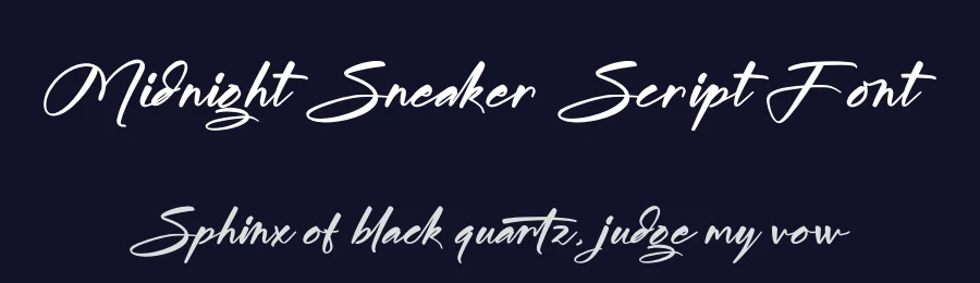 Midnight Sneaker Script Font by Operatype.Co — Script Handwritten Font — thumbnail 2