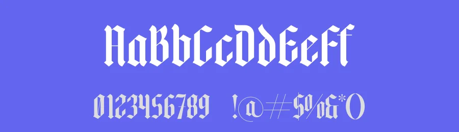Midnights Kings Font by timelesstype.co — Blackletter Font — thumbnail 3