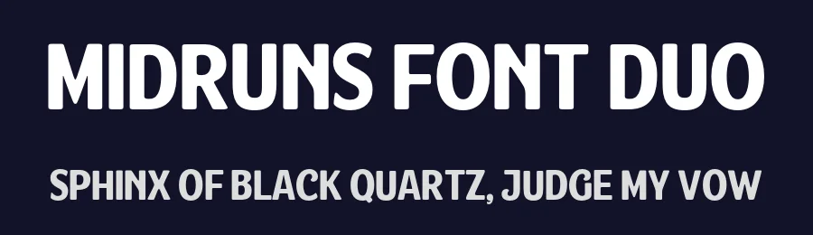 Midruns Font Duo by Letterhend Studio — Script Handwritten Font — thumbnail 2