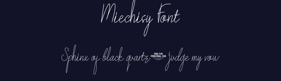 Miechisy Font by majelis art — Script Handwritten Font — thumbnail 2