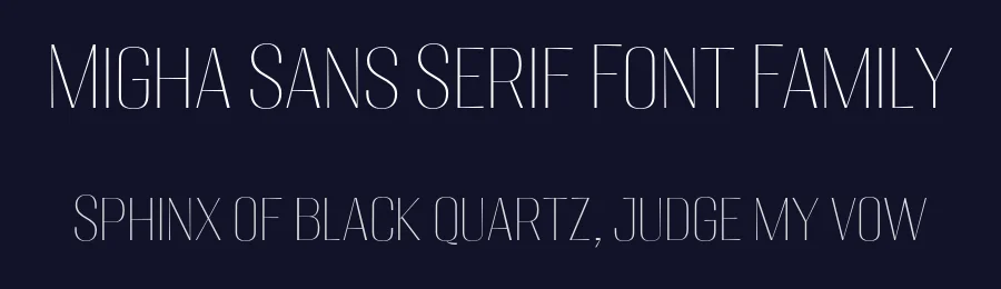 Migha Sans Serif Font Family by Seniors Studio — Sans Serif Font — thumbnail 2