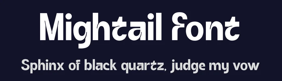 Mightail Font by saemooncreative — Sans Serif Font — thumbnail 2