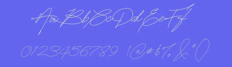 Mightam Handwritten Font by khaiuns — Script Handwritten Font — thumbnail 3