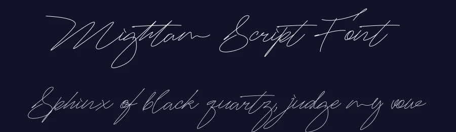 Mightam Script Font by khaiuns — Script Handwritten Font — thumbnail 2