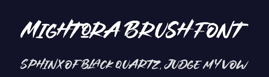 Mightora Brush Font by letterara — Script Handwritten Font — thumbnail 2
