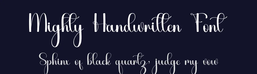 Mighty Handwritten Font by inermediaSTUDIO — Script Handwritten Font — thumbnail 2