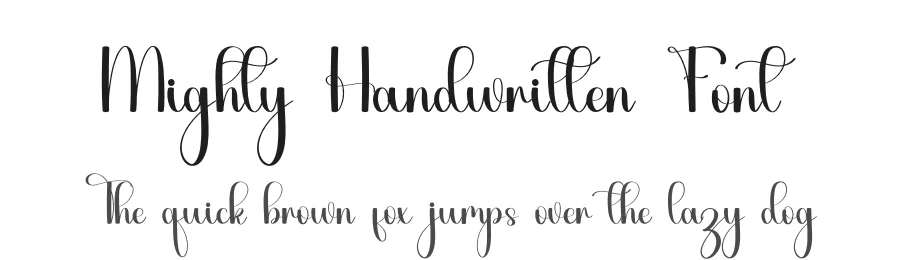 Mighty Handwritten Font by inermediaSTUDIO — Script Handwritten Font