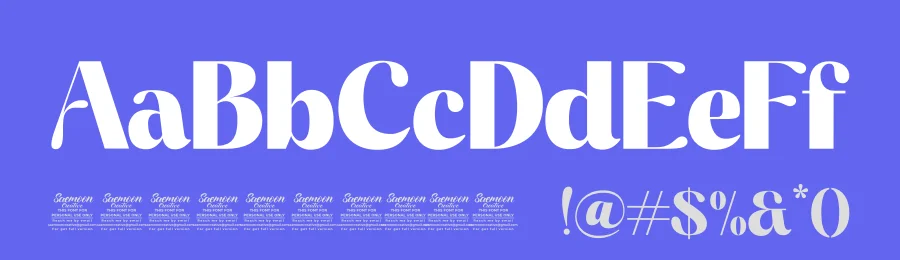 Mighty Monte Font by saemoon creative — Display Font — thumbnail 3