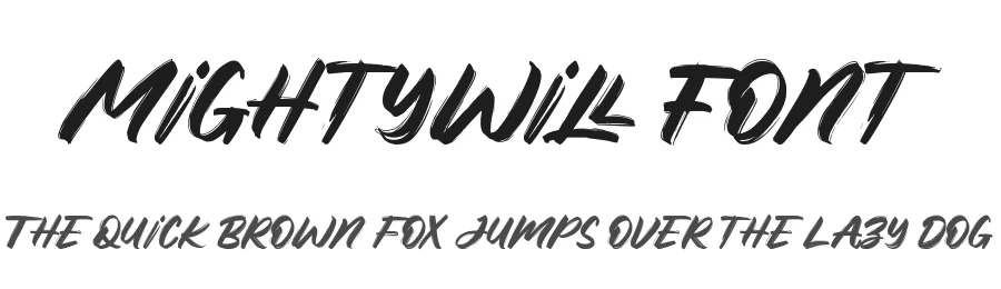 Mightywill Font by letterara — Script Handwritten Font
