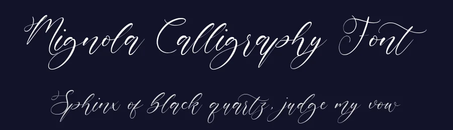 Mignola Calligraphy Font by balpirick — Script Handwritten Font — thumbnail 2