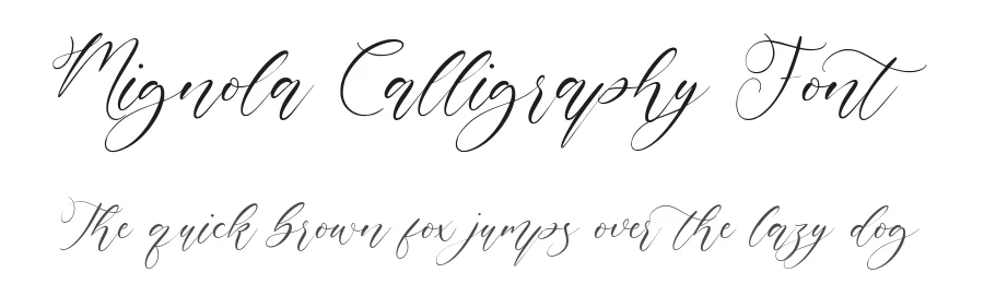Mignola Calligraphy Font by balpirick — Script Handwritten Font