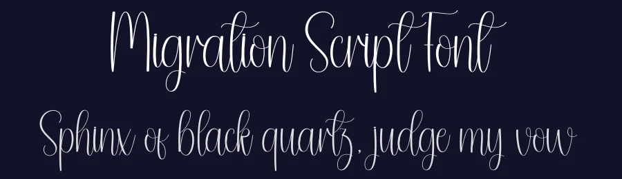 Migration Script Font by andikastudio — Script Handwritten Font — thumbnail 2