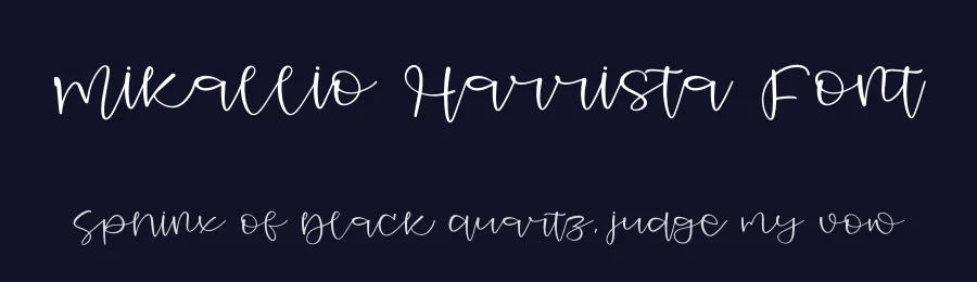 Mikallio Harrista Font by letterfabric — Script Handwritten Font — thumbnail 2
