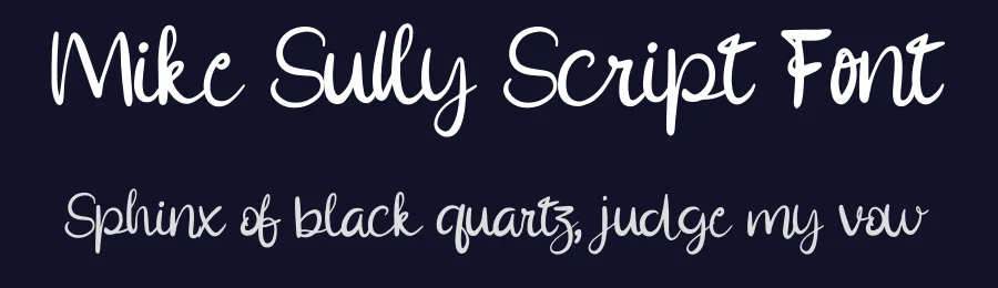 Mike Sully Script Font by Dhabee — Script Handwritten Font — thumbnail 2