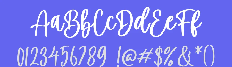 Mila Love Font by MJB Letters — Script Handwritten Font — thumbnail 3