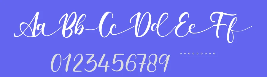 Milda – A Bouncy Calligraphy Font by Mozarella — Script Handwritten Font — thumbnail 3