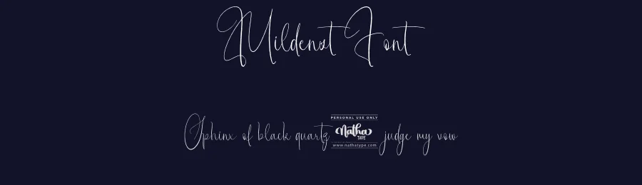 Mildenst Font by Din Studio — Script Handwritten Font — thumbnail 2