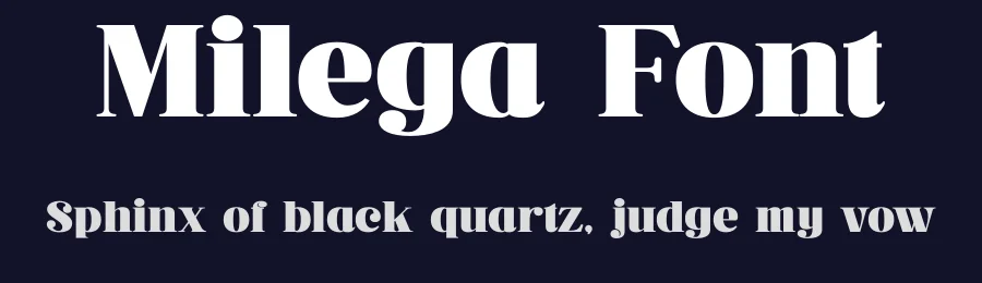 Milega Font by TypeLogue — Decorative Font — thumbnail 2