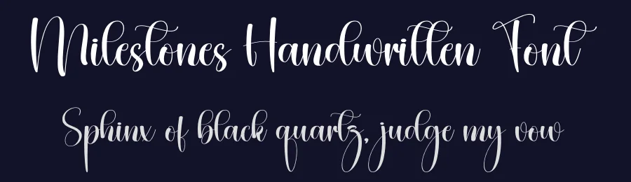 Milestones Handwritten Font by creativeletter — Script Handwritten Font — thumbnail 2