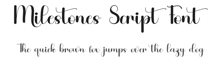 Milestones Script Font by inermediaSTUDIO — Script Handwritten Font