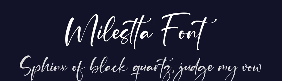 Milestta Font by perspectype — Script Handwritten Font — thumbnail 2