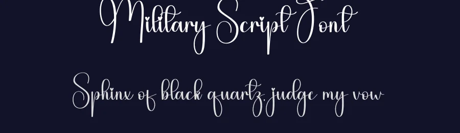 Military Script Font by andikastudio — Script Handwritten Font — thumbnail 2