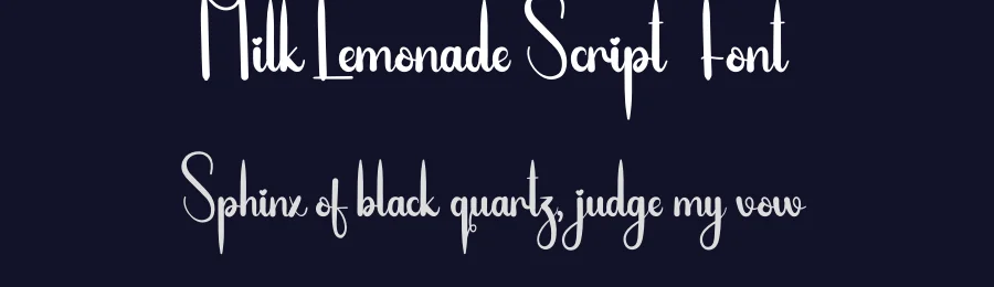 Milk Lemonade Script Font by andikastudio — Script Handwritten Font — thumbnail 2
