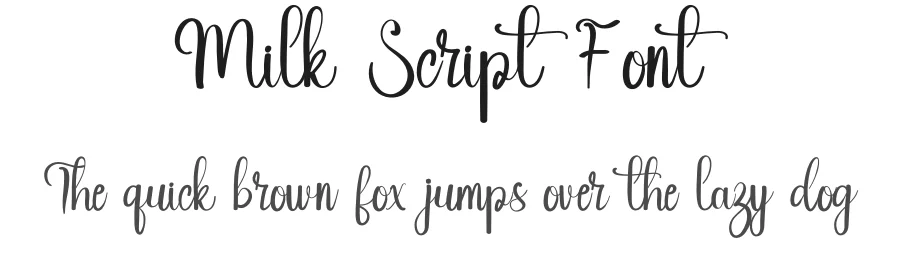 Milk Script Font by inermediaSTUDIO — Script Handwritten Font