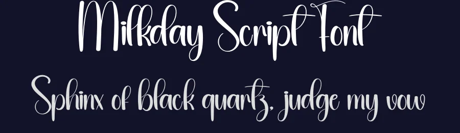 Milkday Script Font by andikastudio — Script Handwritten Font — thumbnail 2