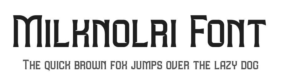 Milknolri Font by Storytype — Serif Font