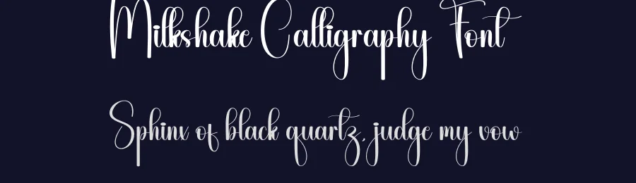 Milkshake Calligraphy Font by andikastudio — Script Handwritten Font — thumbnail 2