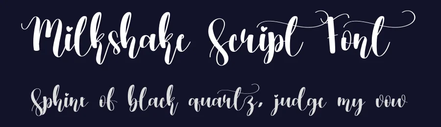 Milkshake Script Font by creativeletter — Script Handwritten Font — thumbnail 2