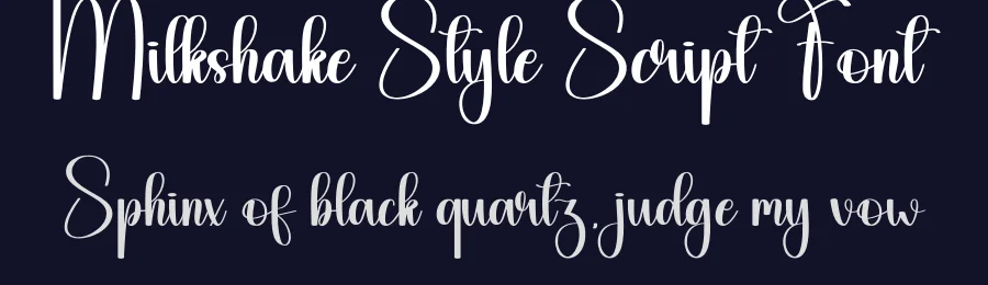 Milkshake Style Script Font by andikastudio — Script Handwritten Font — thumbnail 2