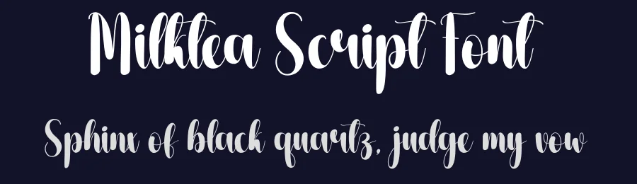 Milktea Script Font by andikastudio — Script Handwritten Font — thumbnail 2