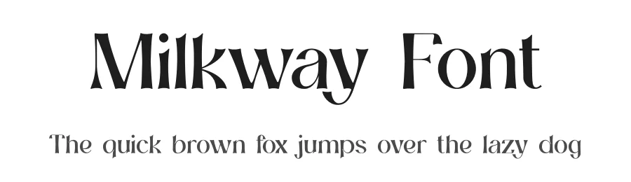 Milkway Font by UICreative — Serif Font