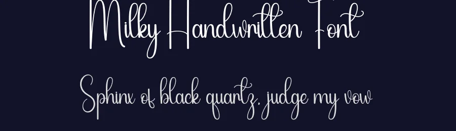 Milky Handwritten Font by andikastudio — Script Handwritten Font — thumbnail 2
