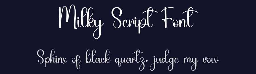 Milky Script Font by inermediaSTUDIO — Script Handwritten Font — thumbnail 2