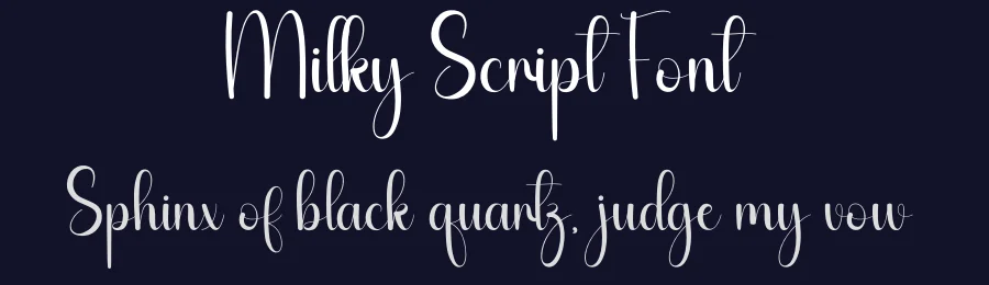 Milky Script Font by andikastudio — Script Handwritten Font — thumbnail 2