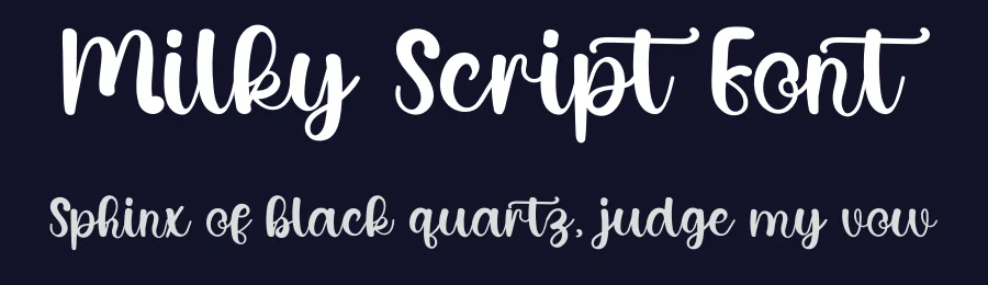 Milky Script Font by inermediaSTUDIO — Script Handwritten Font — thumbnail 2