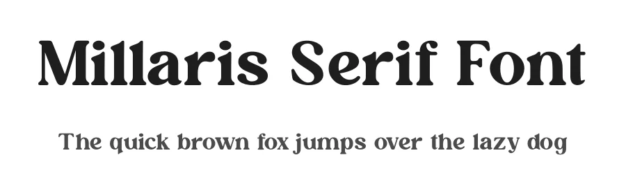 Millaris Serif Font by zeenesia studio — Sans Serif Font