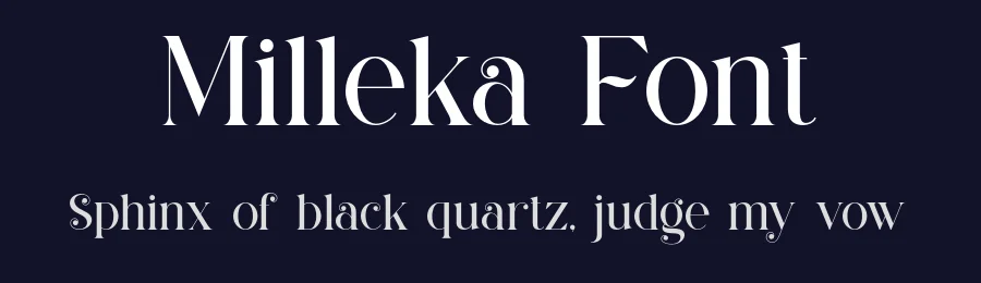 Milleka Font by SlideShoot — Decorative Font — thumbnail 2