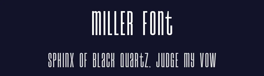 Miller Font by Funtype — Decorative Font — thumbnail 2